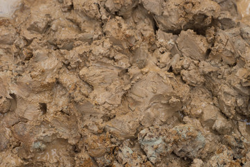 wet clay