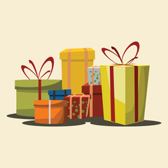 gift box vector illustration 