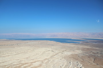 Lanscape of Masada National Park in Israel