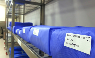 CSSD Department Sterile area