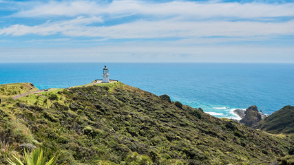 Scenic views of beautiful landscape at Cape Reinga