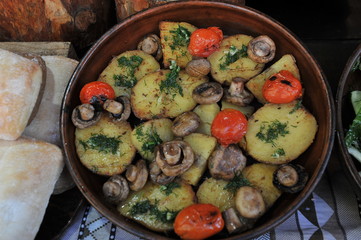 Traditional national dish of Ukrainian cuisine