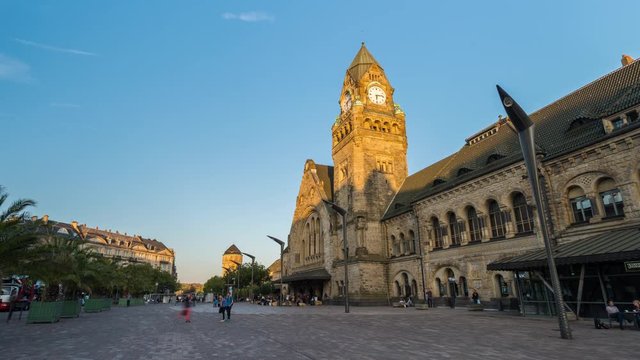 Gare SNCF DayToNight 4K Guig's Timelapse