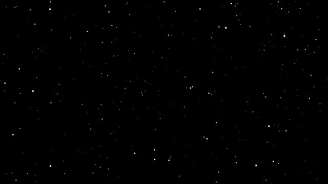 stars track movement as background loopable animation