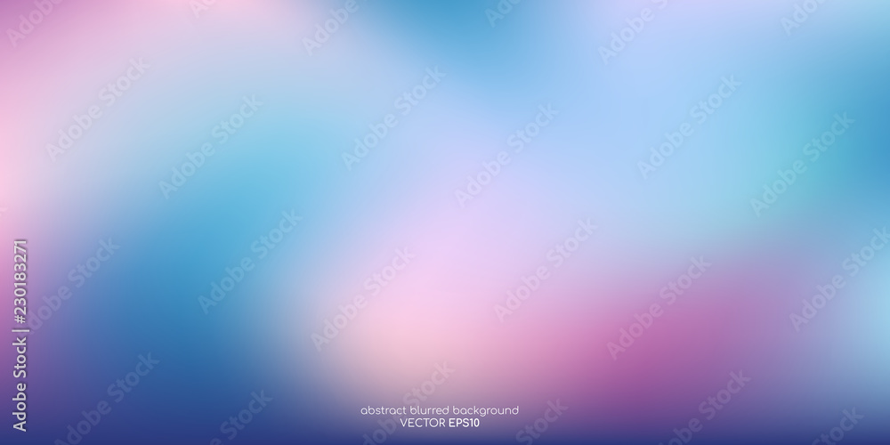 Poster vector abstract colorful background blurred gradient pastel color palette