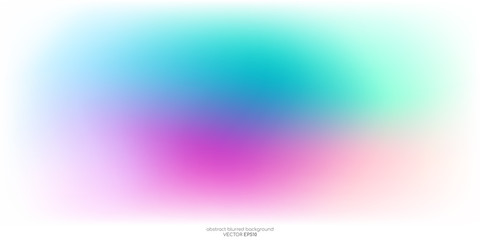 Vector abstract colorful background blurred gradient pastel color palette