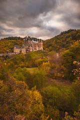 Burg Schloss in der Eifel Deutschland