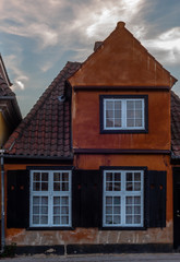 View of old timber houses in Copenhagen in Autumn - 2