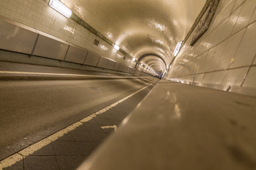 Alter Elbtunnel in Hamburg