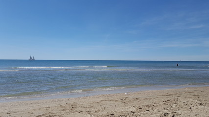 Obraz premium mer et plage au sud de la France