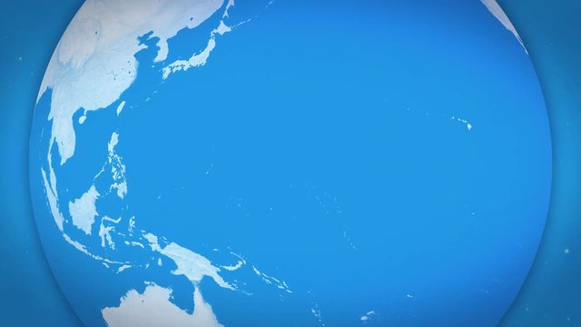 地球からフランスへズーム