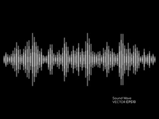 Vector sound waves dynamic colorful light flow on background for music concept background.