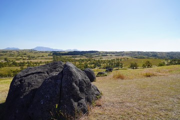 阿蘇くじゅう連山の中央に位置するパワースポット・押戸石の丘