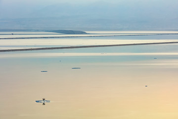 Fototapeta na wymiar Dead Sea in October