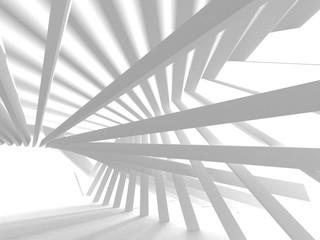 Obraz premium White Architecture Construction Modern Interior Background