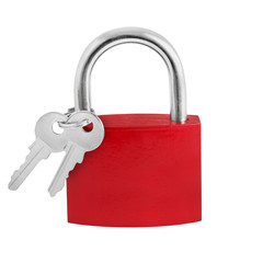 Red lock