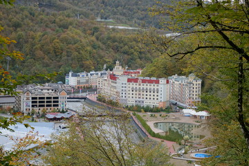 Obraz premium view of the city