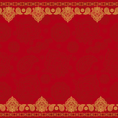 Sari indian seamless pattern - 230197405