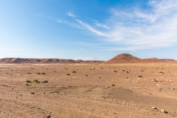 Breathtaking landscape, Skeleton Coast Park, Namibia.