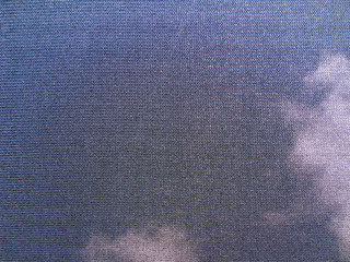 see the sky through the net