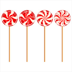 set of lollipops