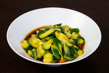 Chinese pickled cucumbers