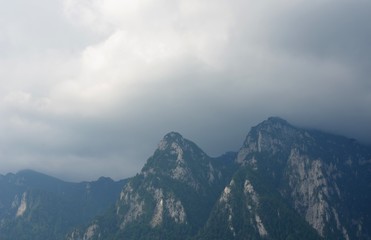 view of mountains