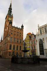Obraz premium Altstadt Danzig, Polen