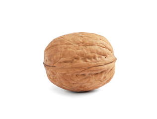 walnut isolated on white background