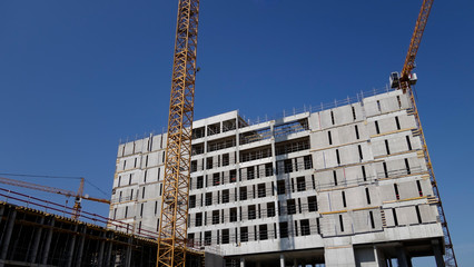 Fototapeta premium Immeuble en construction