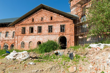 Holy Trinity Anzersky monastery of the Solovki monastery on an island Anzer (Russia, Arkhangelsk region, Solovki) © Konstantin