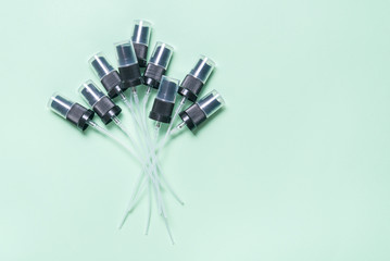 Lot of plastic spray,  atomizer, pulverizer