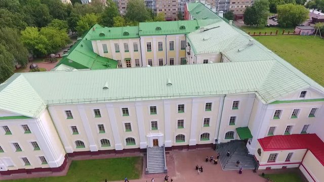 Polotsk State University, Belarus. Aerial view