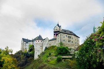 Obraz premium Castle Loket - Czech Republic