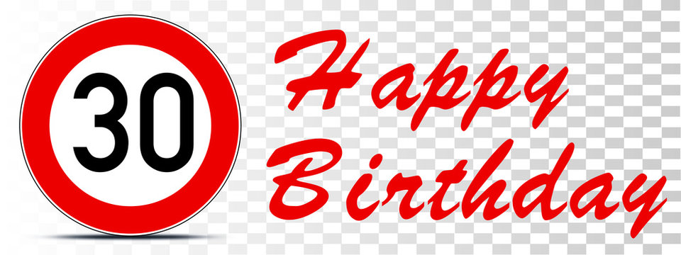 Geburtstag 30 