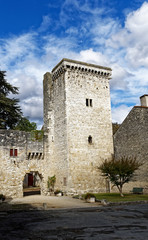 Fototapeta na wymiar Tour château d'Eymet