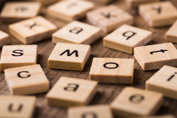 Wooden Blocks Alphabet