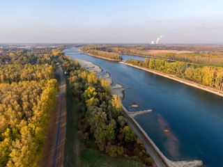 rhine germersheim historical drought