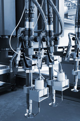 metal processing in modern factory