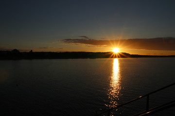 Sonnenuntergang am Meer