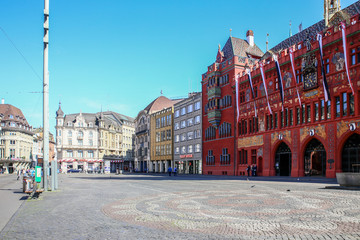 The town hall of Basel