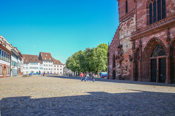 Basel’s cathedral square