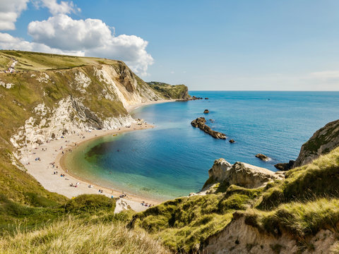 Man O'War Beach, Preston, Dorset, UK
