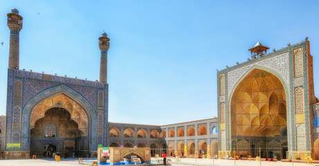 sheikh Lotfollah Mosque as seen from the inner court.