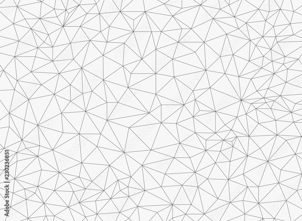 Poster abstract of simple gray line triangle pattern geometric background.