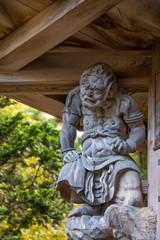 wood statue