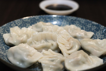 Home-made recipe for dumplings.