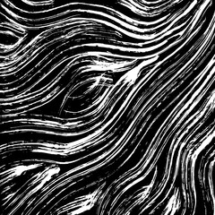 White and black grunge pattern. Background. Brush. Vector.