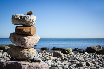 Stones before the Ocean. 