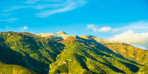 Pangaion mountain Greece